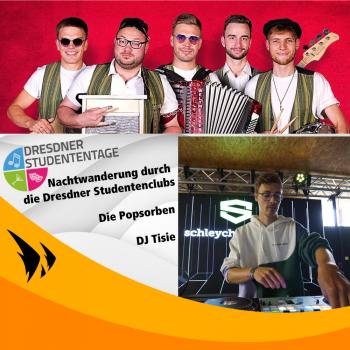 Die Popsorben und DJ
Tisie